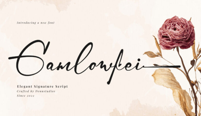 Gamlowfei Font