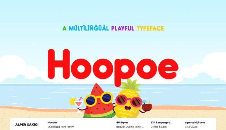 Hoopoe Font