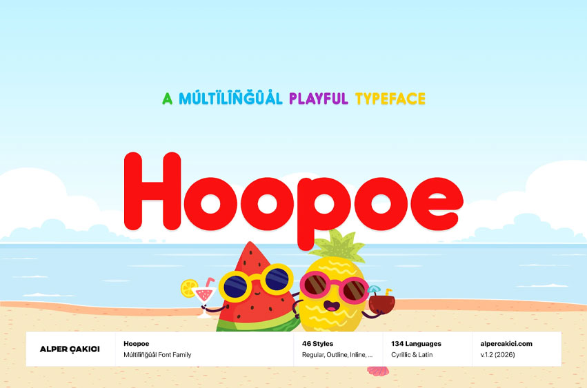 Hoopoe Font