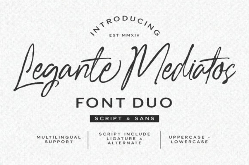 Legante Mediatos Font
