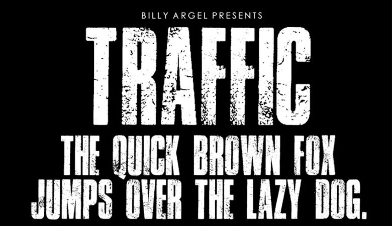Traffic Font
