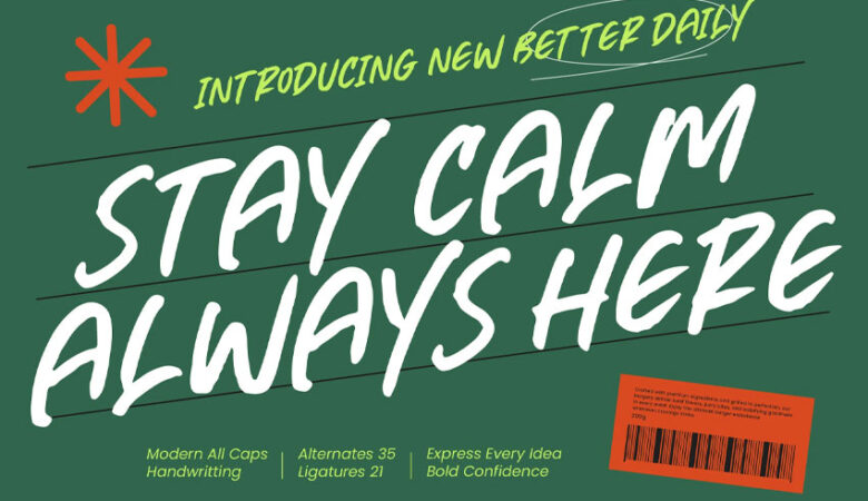 Better Daily Font