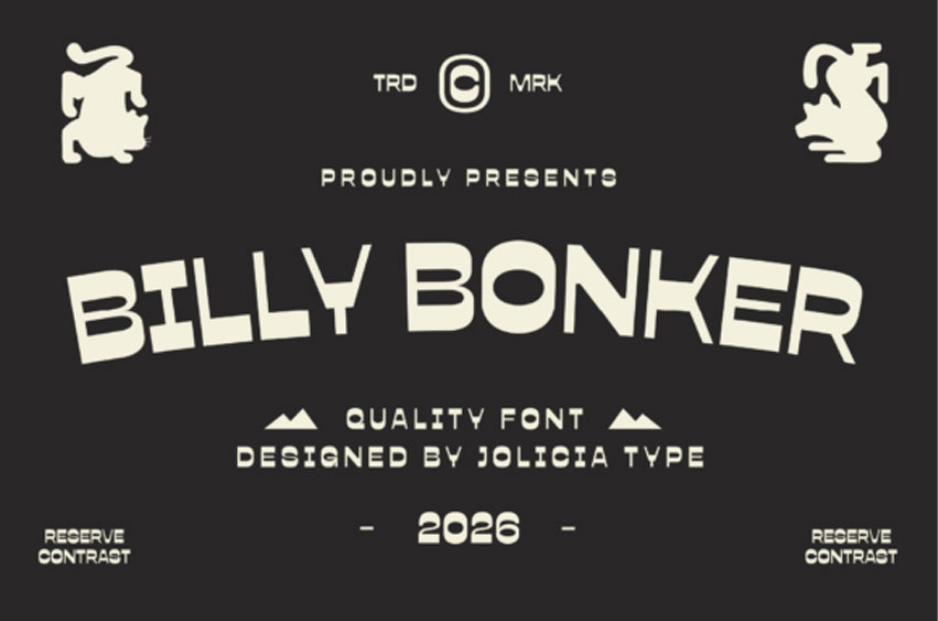 Billy Bonker Font