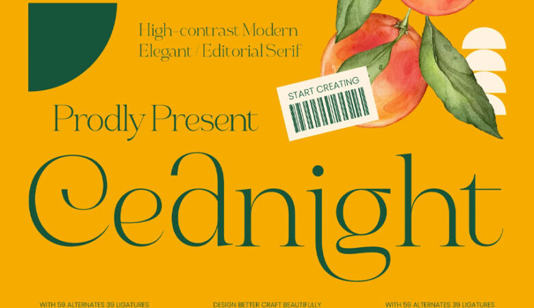 Cednight Font