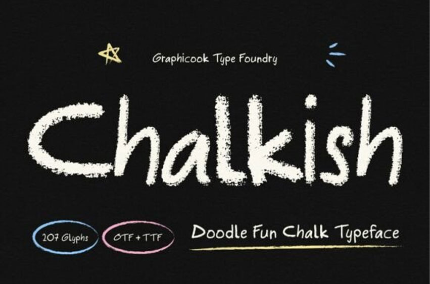 Chalkish Font