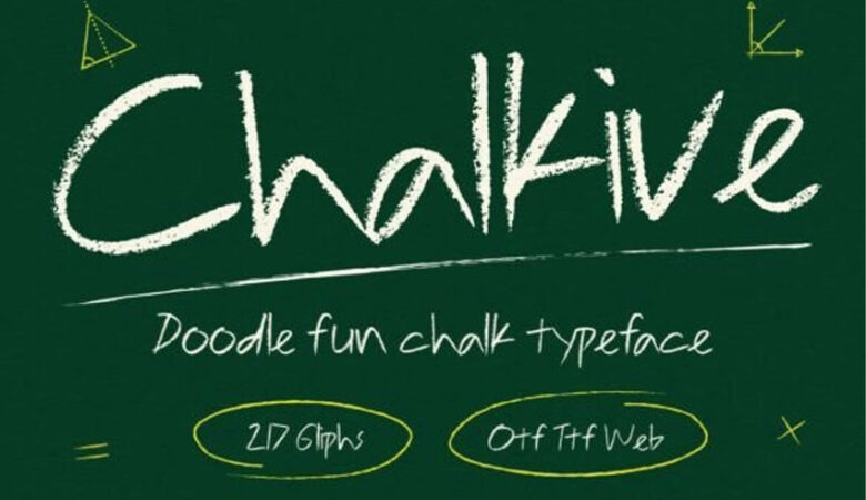 Chalkive Font
