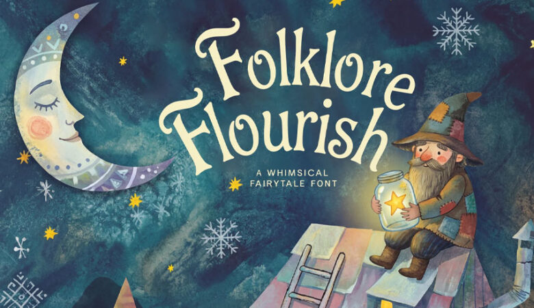 Folklore Flourish Font