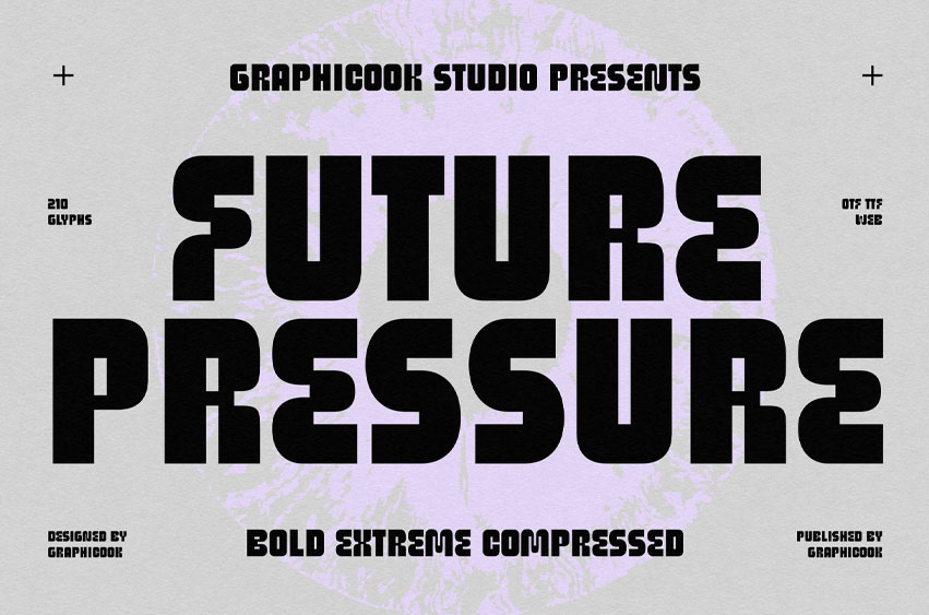 Future Pressure Font