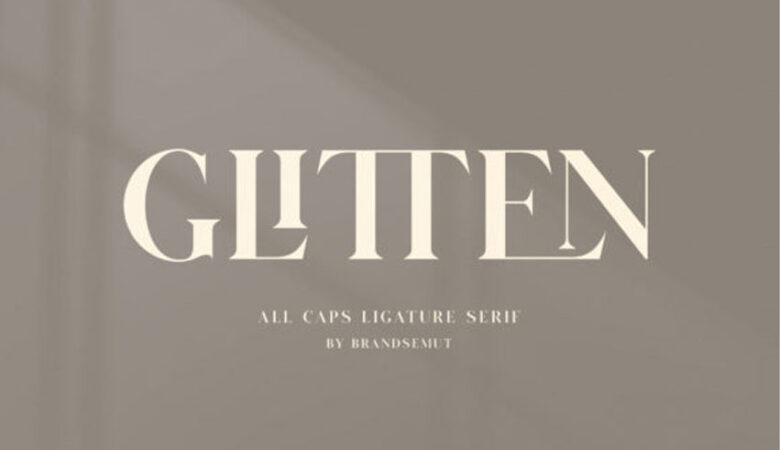 Glitten Font