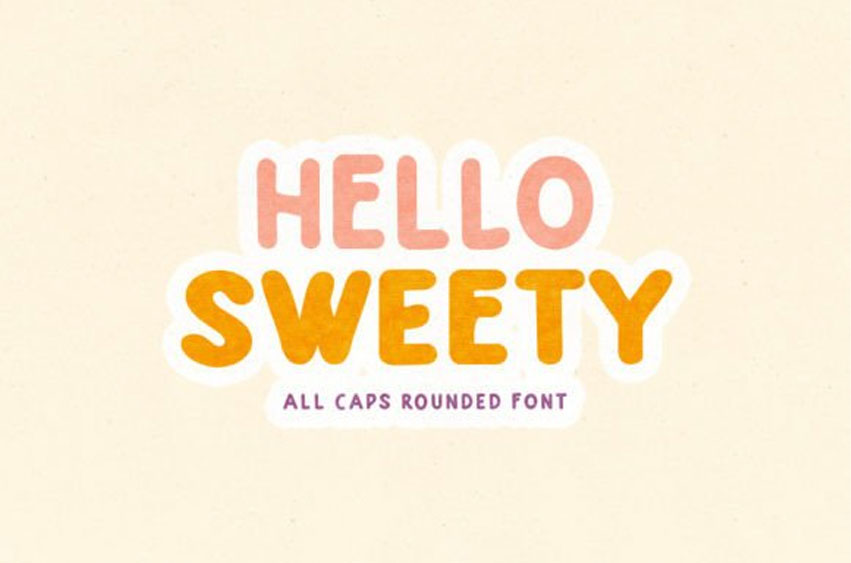 Hello Sweety Font