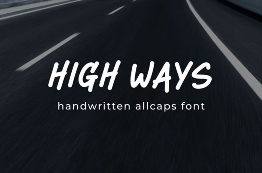 High Ways Font