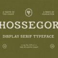 Hossegor Font
