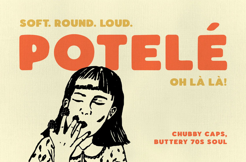 Potelé Font