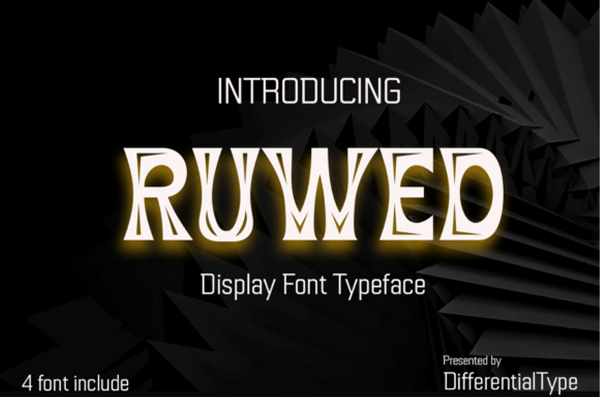 Ruwed Font