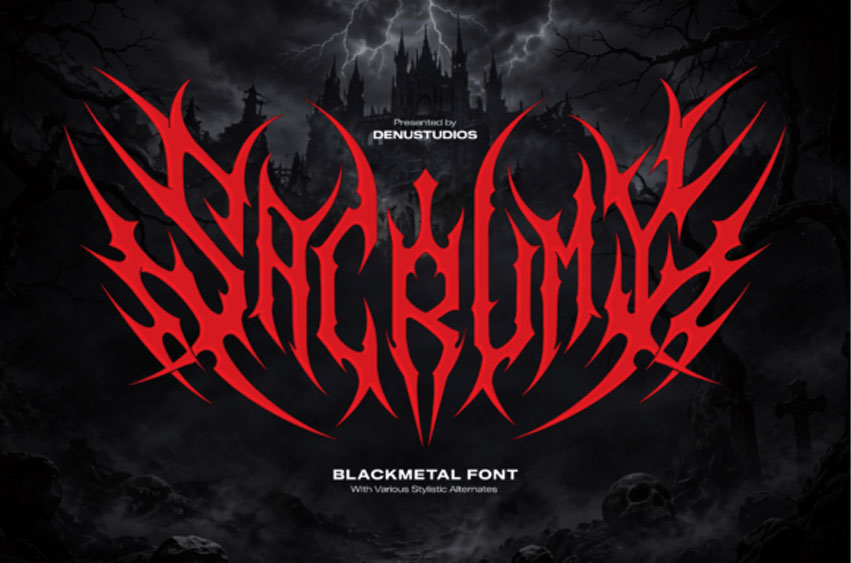Sacrumy Font